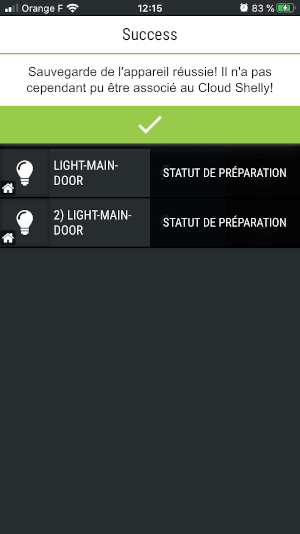 Device well Configured